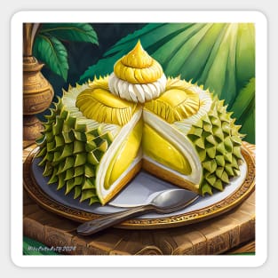 Durian Cake 1 Sticker